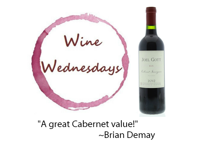 Brian’s Wine Wednesday: Joel Gott 815 Cabernet Brian’s Wine Wednesday: Joel Gott 815 Cabernet