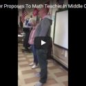 A Teacher Proposed to Another Teacher in Front of Her Class